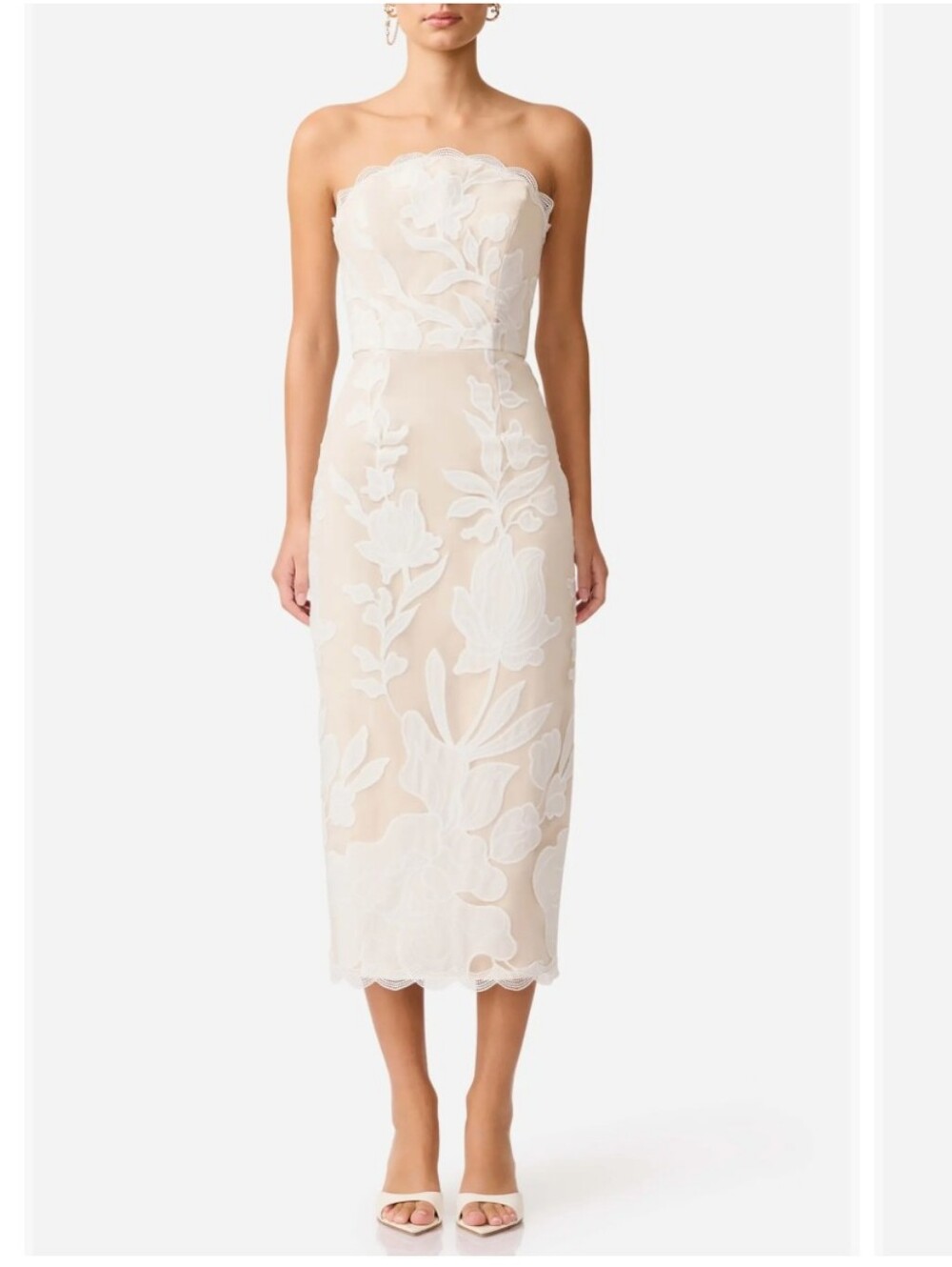 ELLIATT FLOR STRAPLESS COCKTAIL DRESS